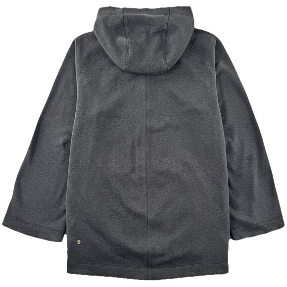 Lululemon Principal Dancer Hoodie Women’s 10 Heathered Black W3BNZS French Terry - Picture 2 of 11